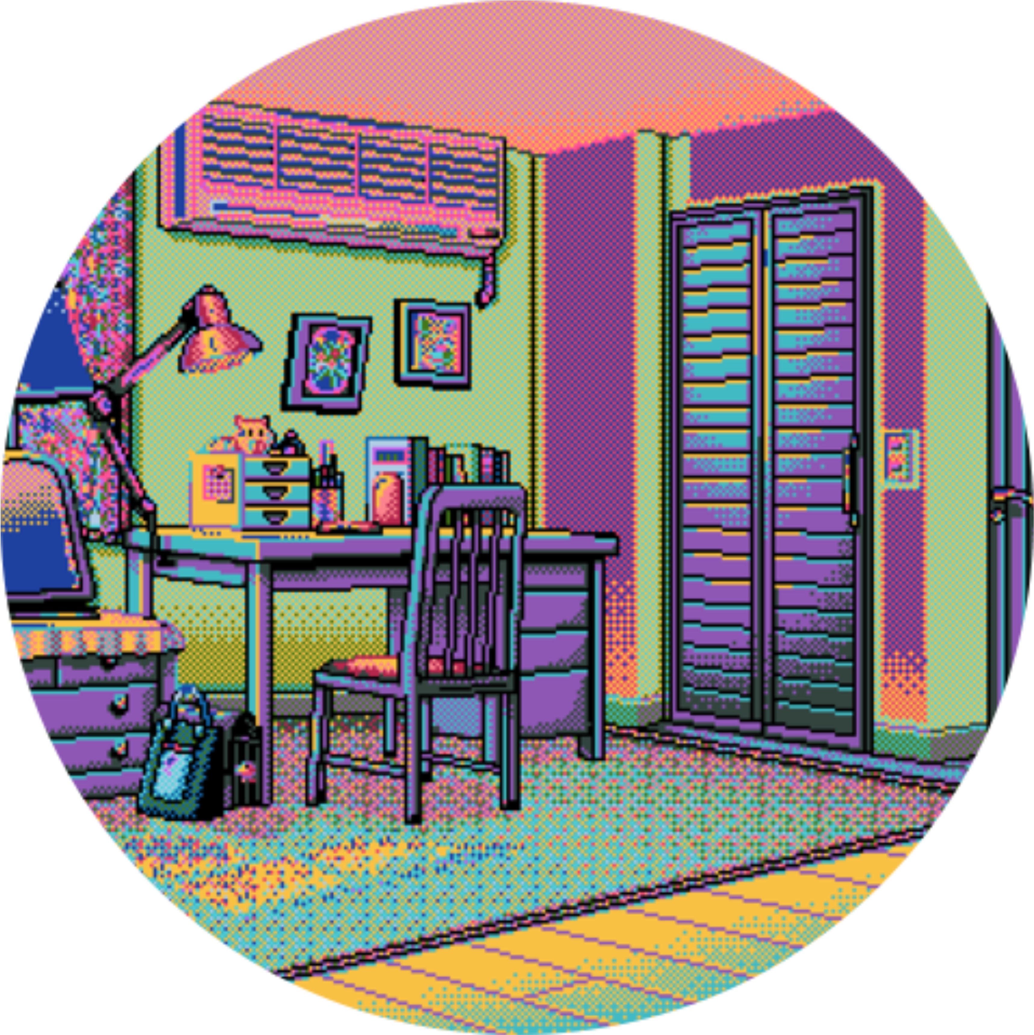 Bit Pixel Pixelated Interesting Art Photography Tumblr (3464x3464), Png Download