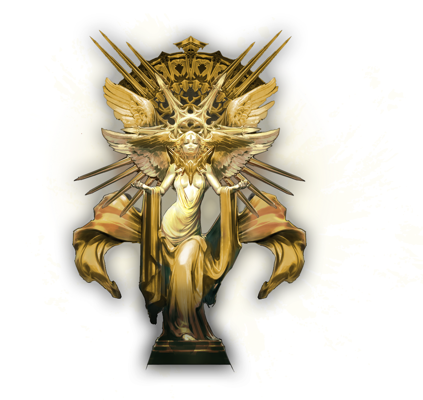 10c Vainglorious Gold - Mythology (1536x1536), Png Download