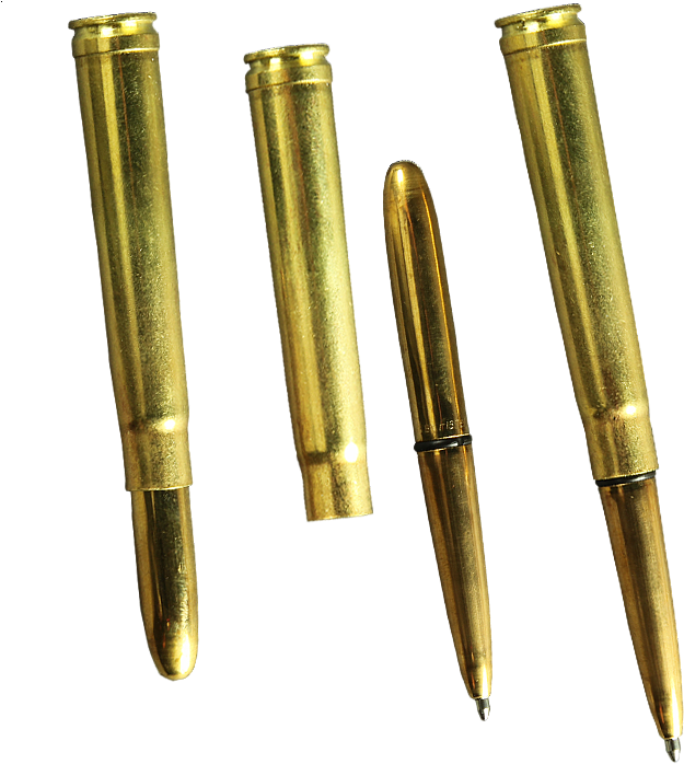 Rite In The Rain All Weather Black Ink - Brass Bullet (700x700), Png Download