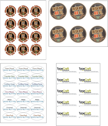 Typecraft Labels1 - Emblem (700x450), Png Download