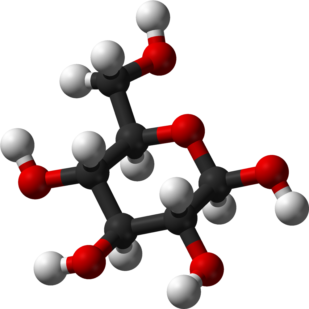 Beta D Glucose 3d Balls - Glucose 3d (1100x1098), Png Download
