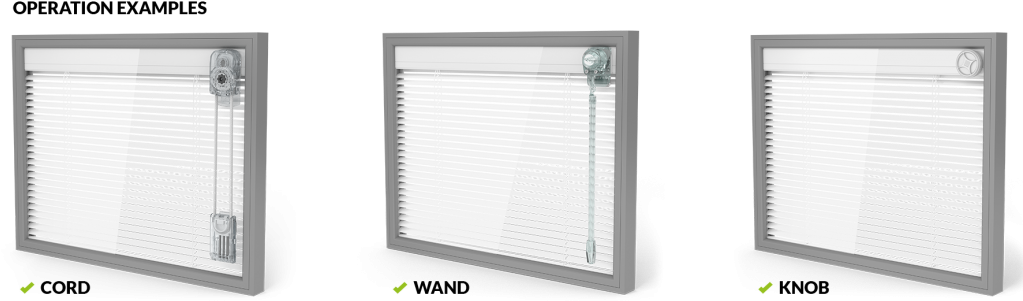 The Closed Loop Belt Transmission System Allows Smooth - Window Blind (1024x308), Png Download