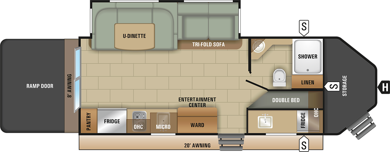 2018 Starcraft Gps 230 Mld - 2018 Starcraft Gps 230mld (1280x498), Png Download