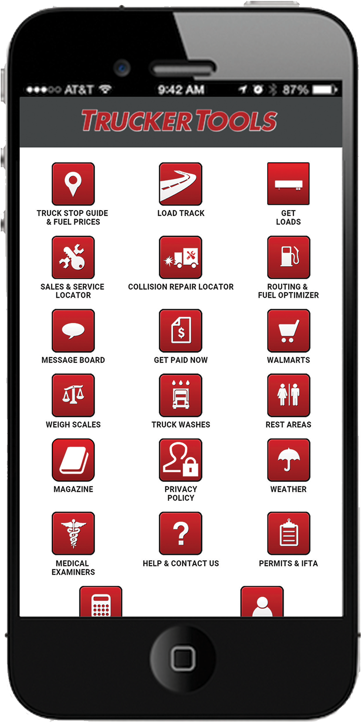Trucker Tools Upgrades Mobile Driver App, Adds Digital - Truck Driver (798x1499), Png Download