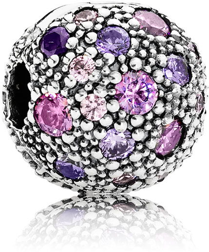 1000 X 1000 4 - Pandora Purple Cz Clip (1000x1000), Png Download