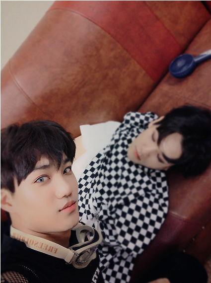 Kai Baekhyun - Kaibaek Edits (540x569), Png Download