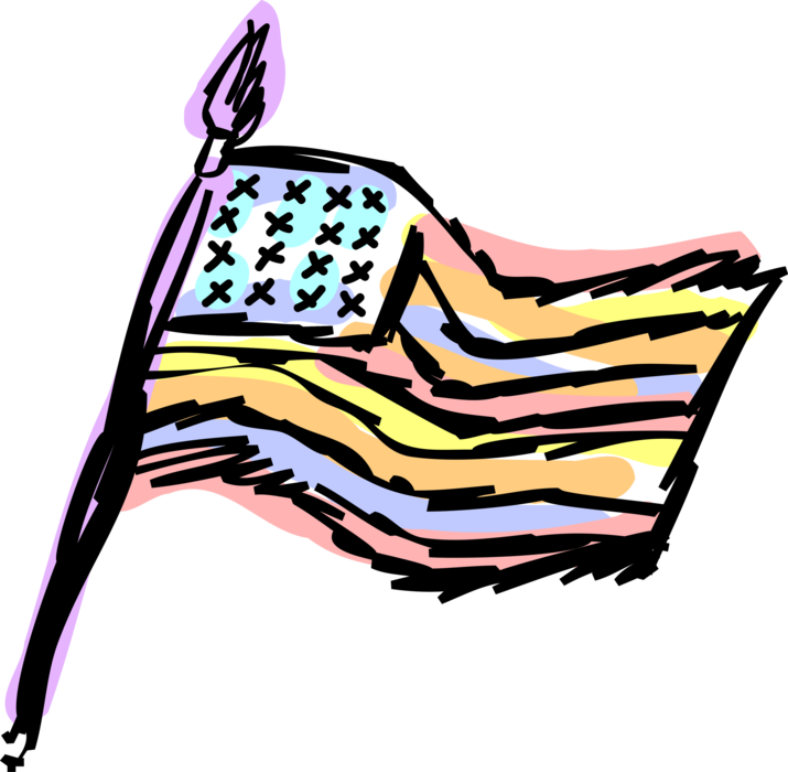 Vector Illustration Of United States Of America Usa (715x700), Png Download