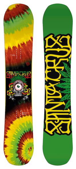 Rasta Tribe - Santa Cruz Rasta Tribe Snowboard (600x600), Png Download