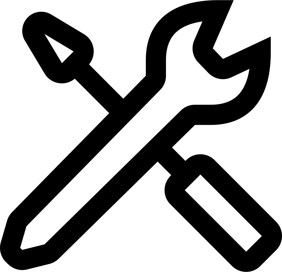 Png File - Png Setting White Icon (980x944), Png Download