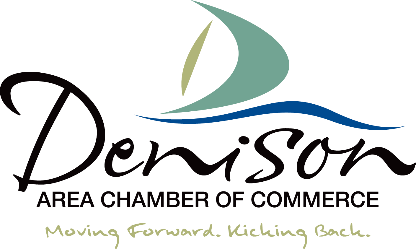 Denisonlogo Chamber Print Cmyk - Denison (1409x843), Png Download