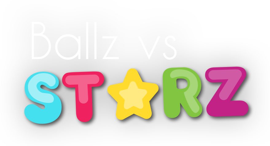 Ballz Vs Starz - Graphic Design (879x477), Png Download