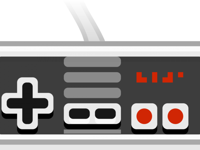 Nintendo Clipart Nintendo Logo - Control Nes 8 Bits (640x480), Png Download