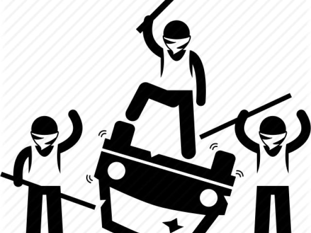 Riot Clipart Uproar - Activists Pictogram (640x480), Png Download
