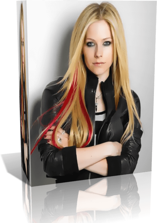 27 Playbacks Para Cantantes - Avril Lavigne Hair (516x731), Png Download