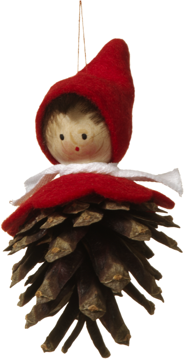 Pine Cone Fairy Pine Cone Christmas Tree, Christmas - Christmas Ornament (471x727), Png Download