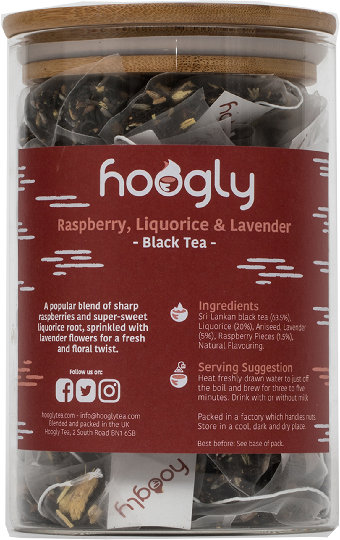 Raspberry, Liquorice & Lavender - Almond (2400x2400), Png Download