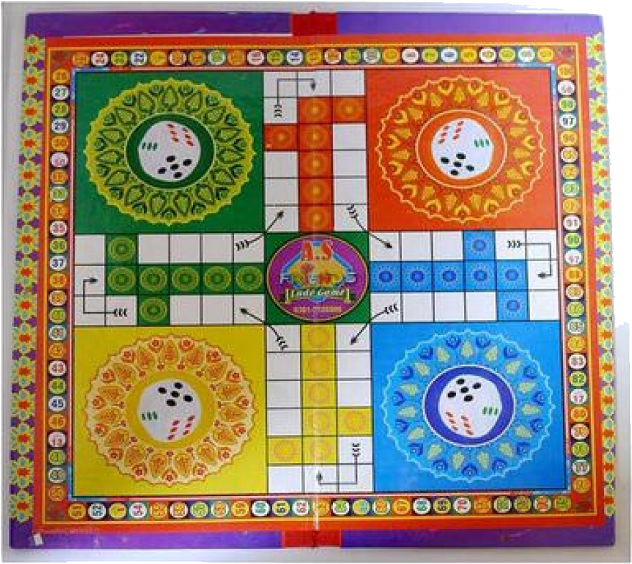 Board Game Ludo (1200x1200), Png Download