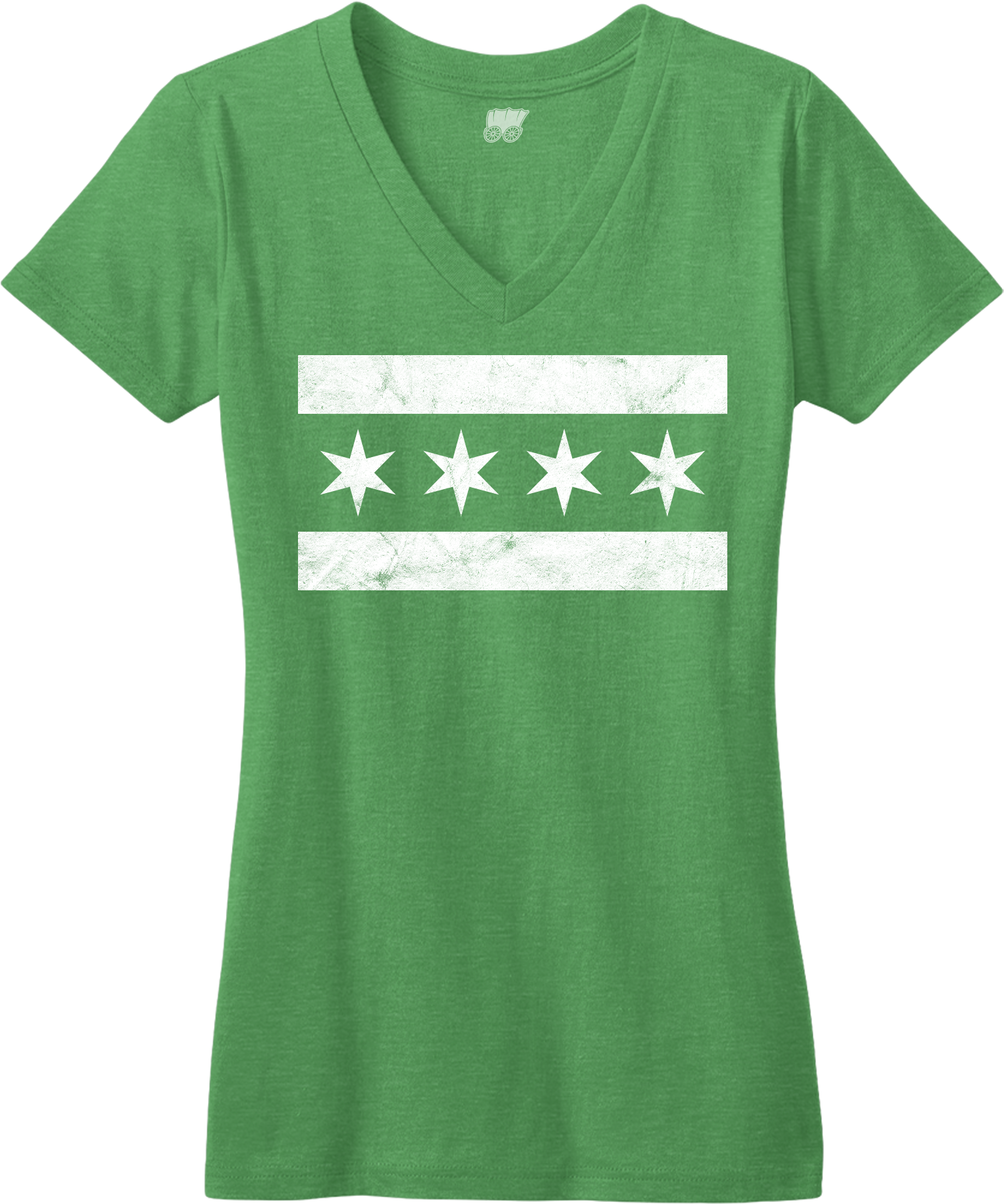 Red And White Chicago Flag (2048x2048), Png Download