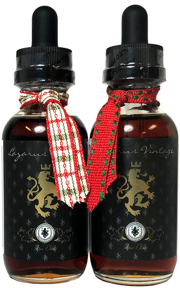 Lazarus Vintage Christmas 2014 In 60ml Glass - Glass Bottle (600x600), Png Download