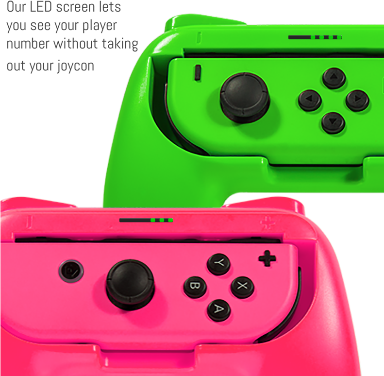 Joy-con Grips - > - Game Controller (790x1024), Png Download