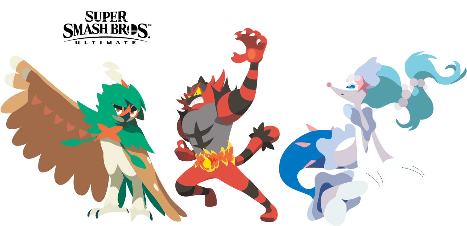 289kib, 1600x801, Gen 7 - Pokemon Alola Fire Types (1600x801), Png Download