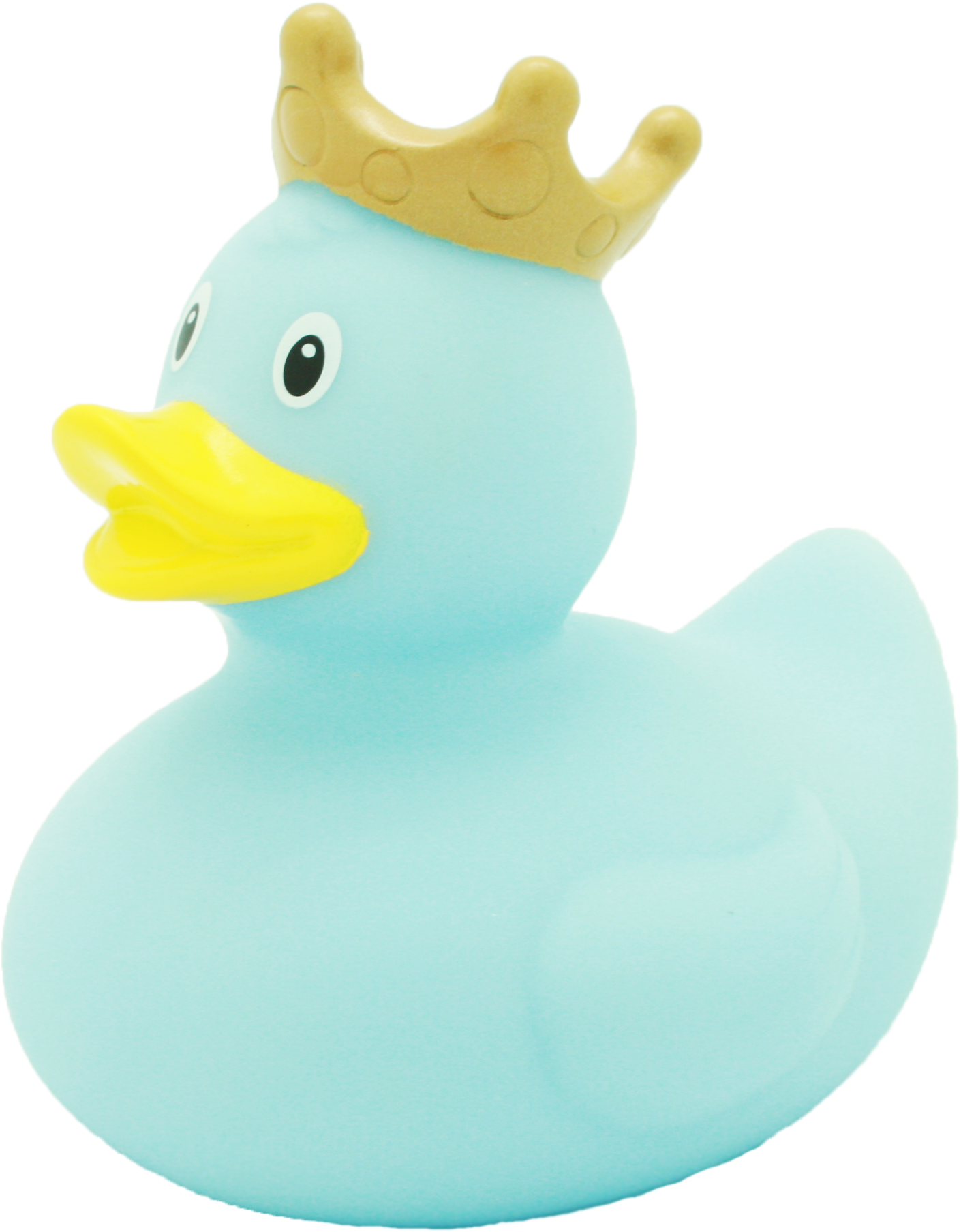 Duck With A Crown, Light Blue - Duck (2087x2086), Png Download