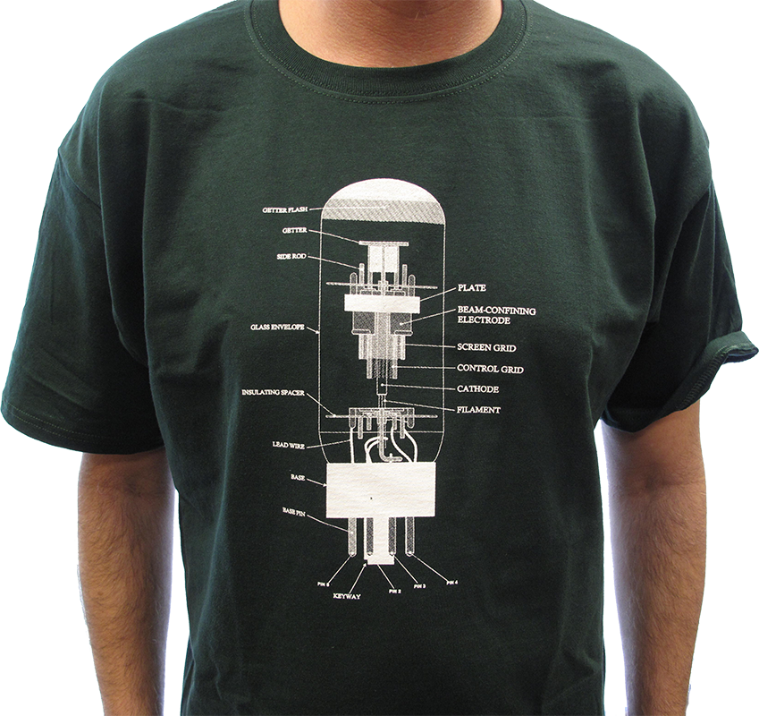 Forest Green With 6l6 Diagram Image - Active Shirt (849x800), Png Download