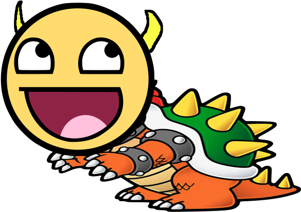 Picture1-3 - Awesome Smiley (682x474), Png Download