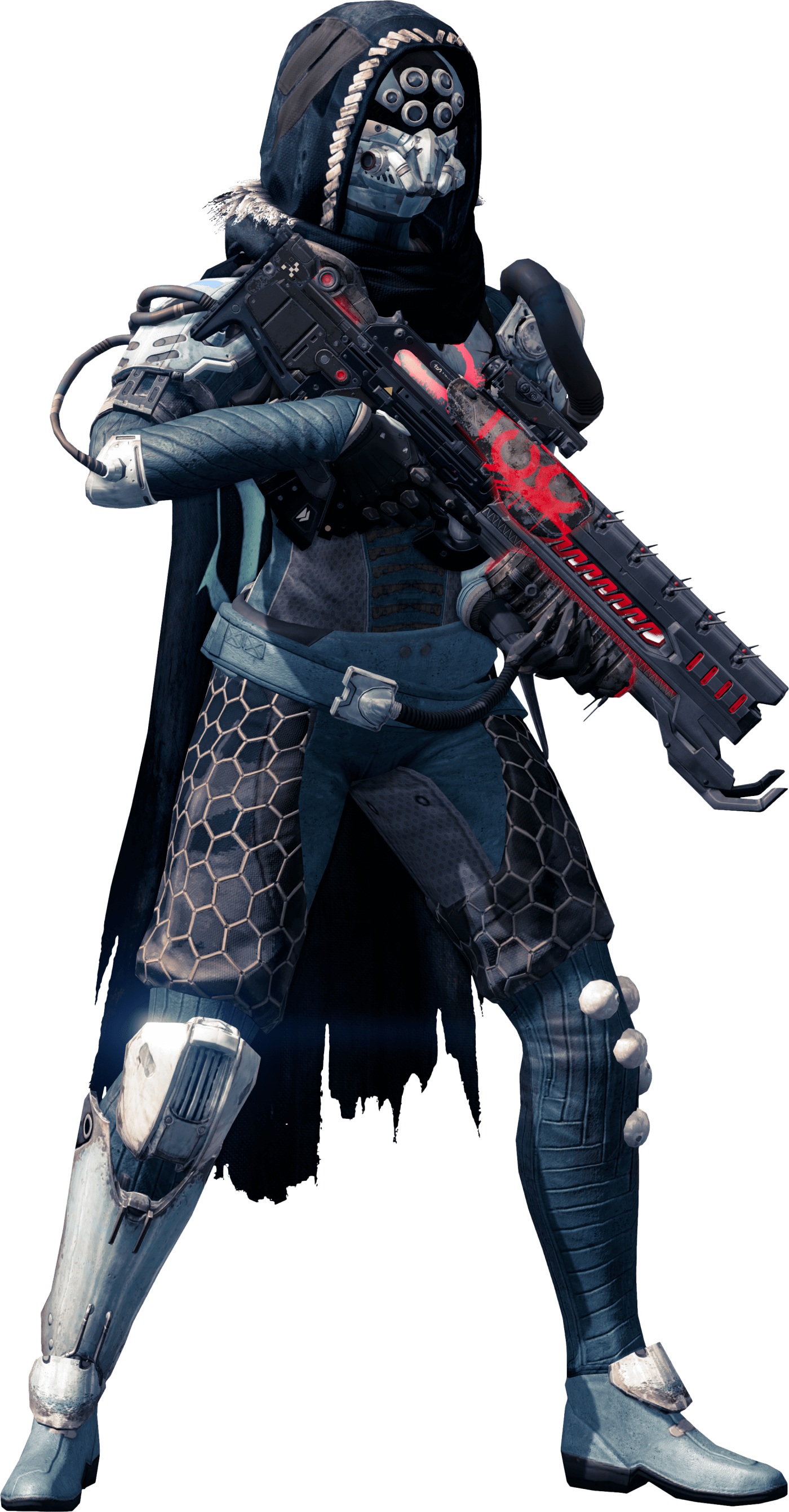 Destiny Gear & Weapons Shown Livestream - Action Figure (1400x2684), Png Download