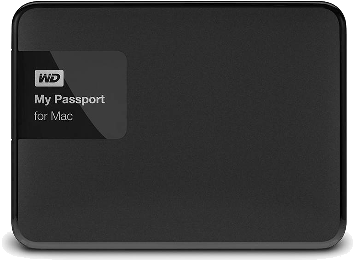 Western Digital 1tb My Passport For Mac Portable - Wd My Passport 730 (1000x800), Png Download