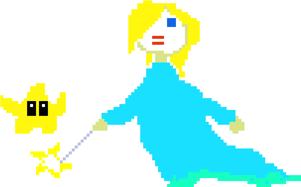 Rosalina And Luma - Graphic Design (1040x630), Png Download