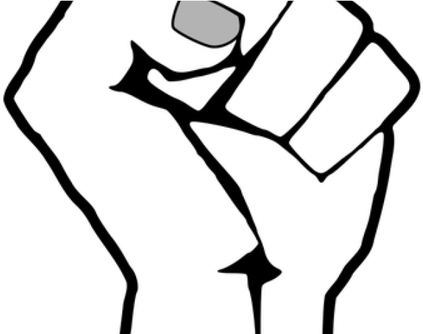 Fist Clipart Power To Person - Civil Rights Movement Drawing (640x480), Png Download