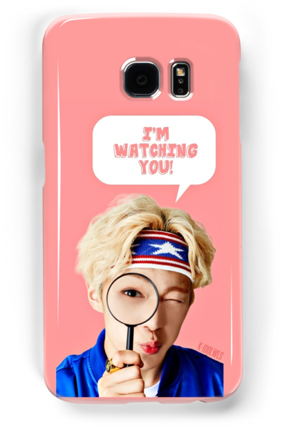 Monsta X's Minhyuk By Tangieangie - Iphone (500x700), Png Download