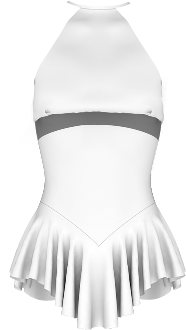 Figure Skating Dress Patterns, Figure Skate Dresses - Lingerie Top (1080x1080), Png Download