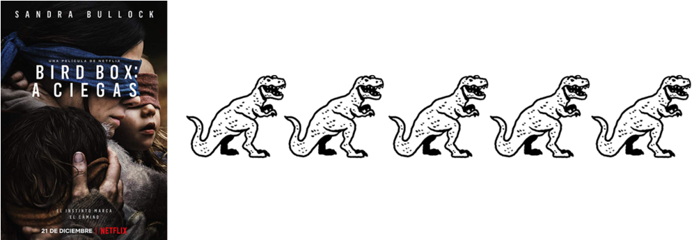 From Episode - Bird Box Dvd (1000x344), Png Download