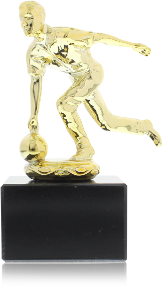 Metal Figure Skittles Men 13,5cm - Trophy (900x600), Png Download