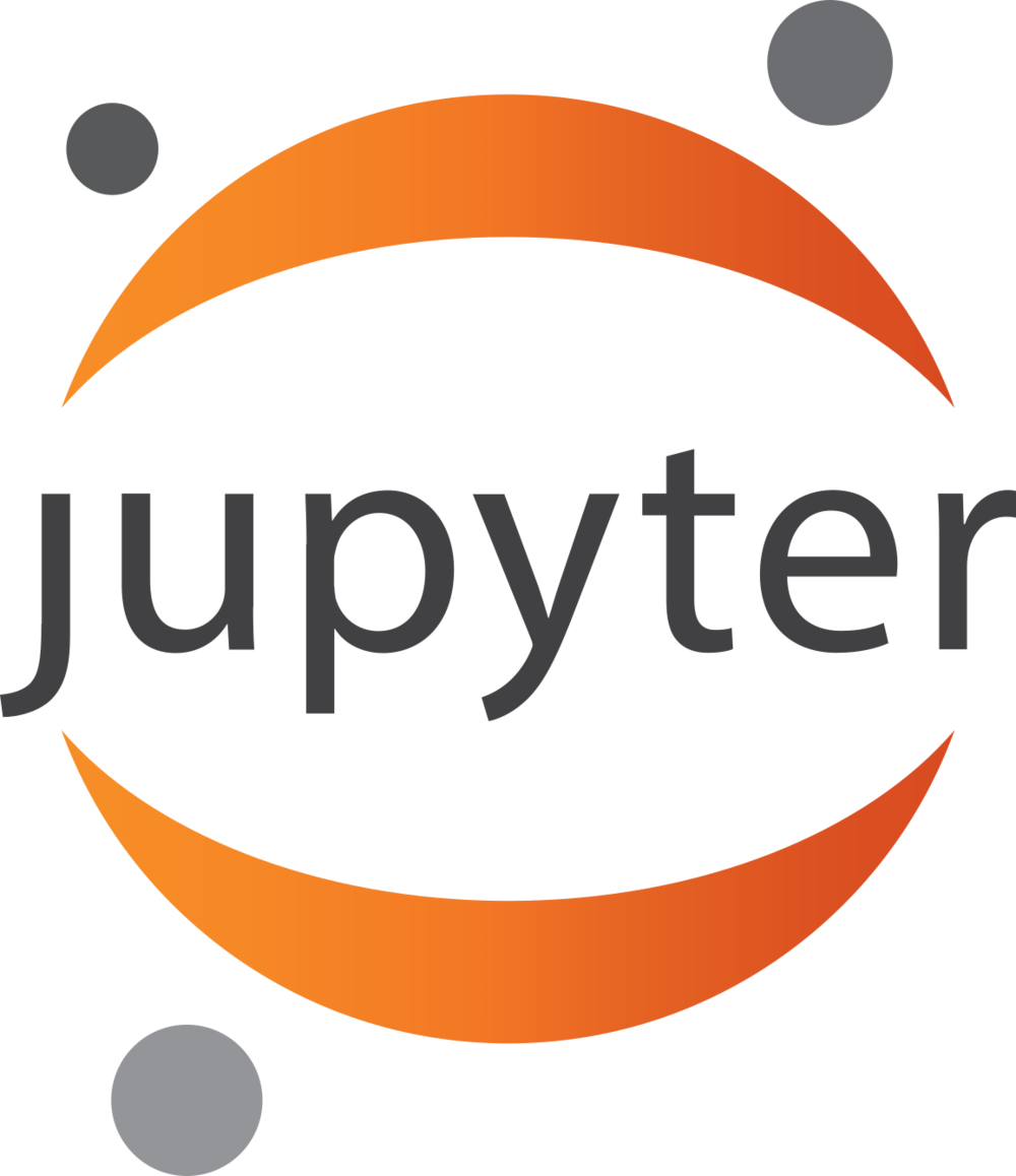 Jupyter Sq Text - Jupyter Notebook Logo Png (1000x1158), Png Download