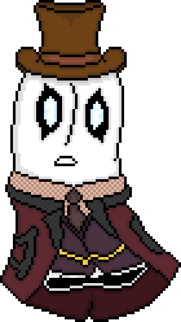 Napstablook - Cartoon (630x1116), Png Download