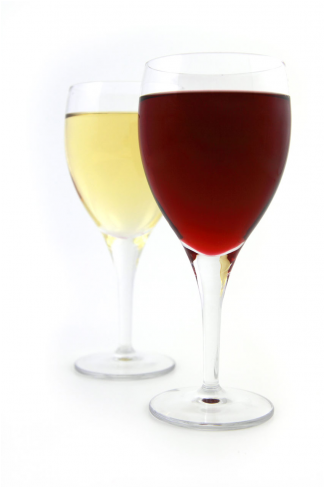 Wine - Red And White Wine (729x486), Png Download