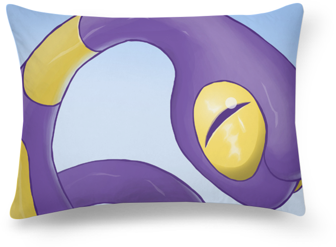 Almofada Retangular Ekans De Rodrigo Nascana - Cushion (800x800), Png Download