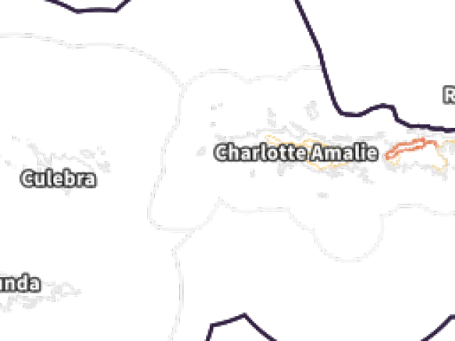 Puerto Rico Clipart Weather - Map (640x480), Png Download