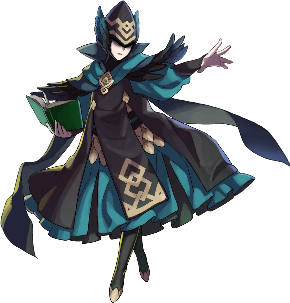 Fire Emblem Heroes Blue Mage (1200x1368), Png Download