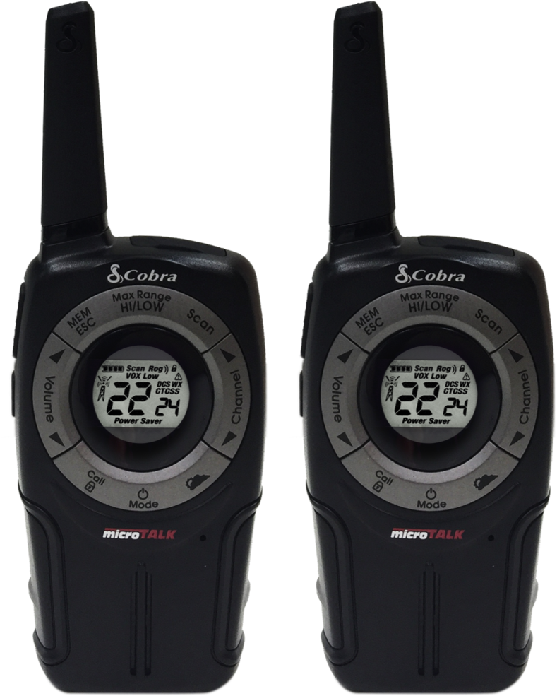 Cobra Pro Series Pr562blt 32-mile Bluetooth Two Way - Cobra Microtalk Walkie Talkie (801x1024), Png Download