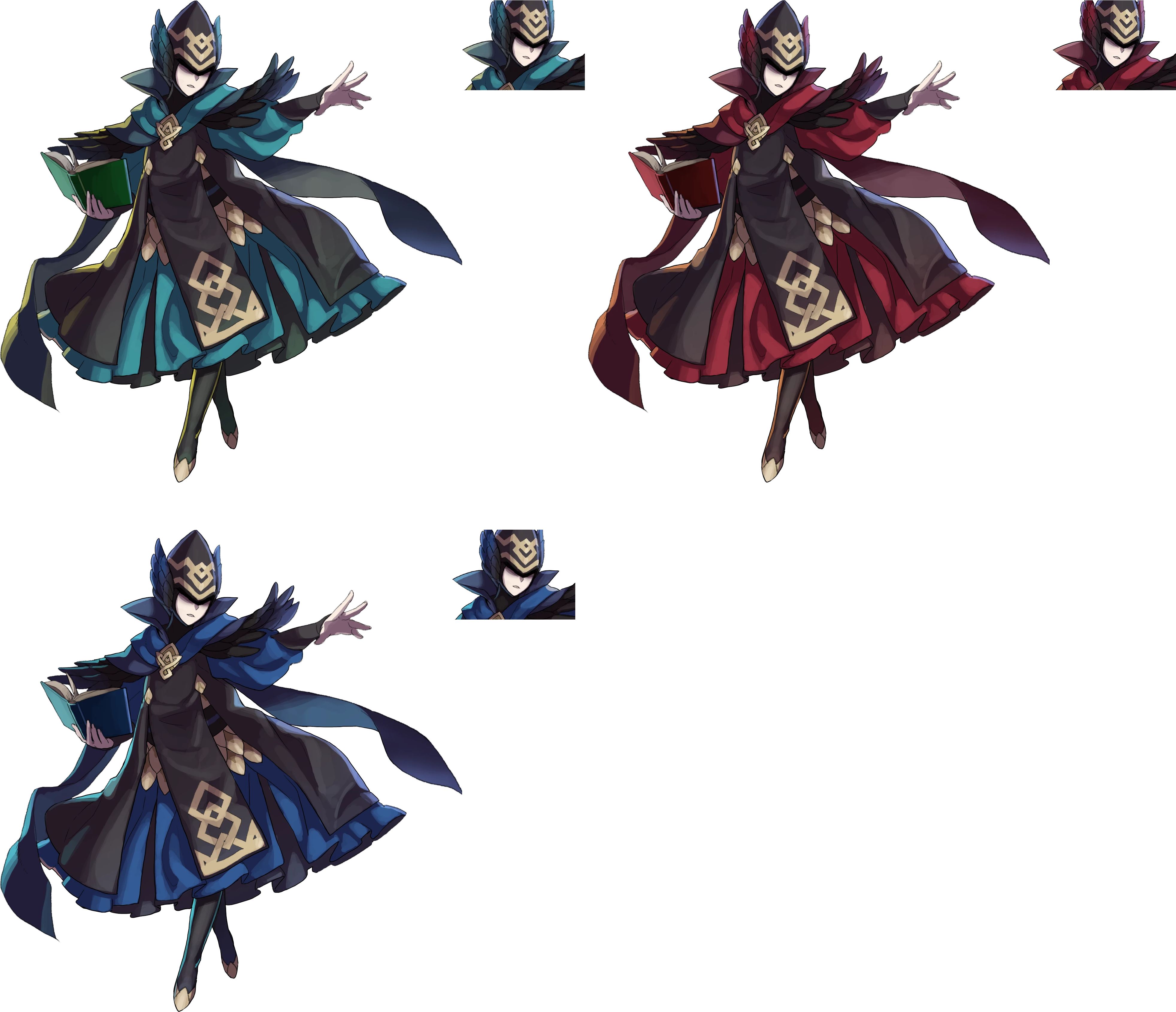 Click For Full Sized Image Mage - Fire Emblem Heroes Blue Mage (3927x3378), Png Download