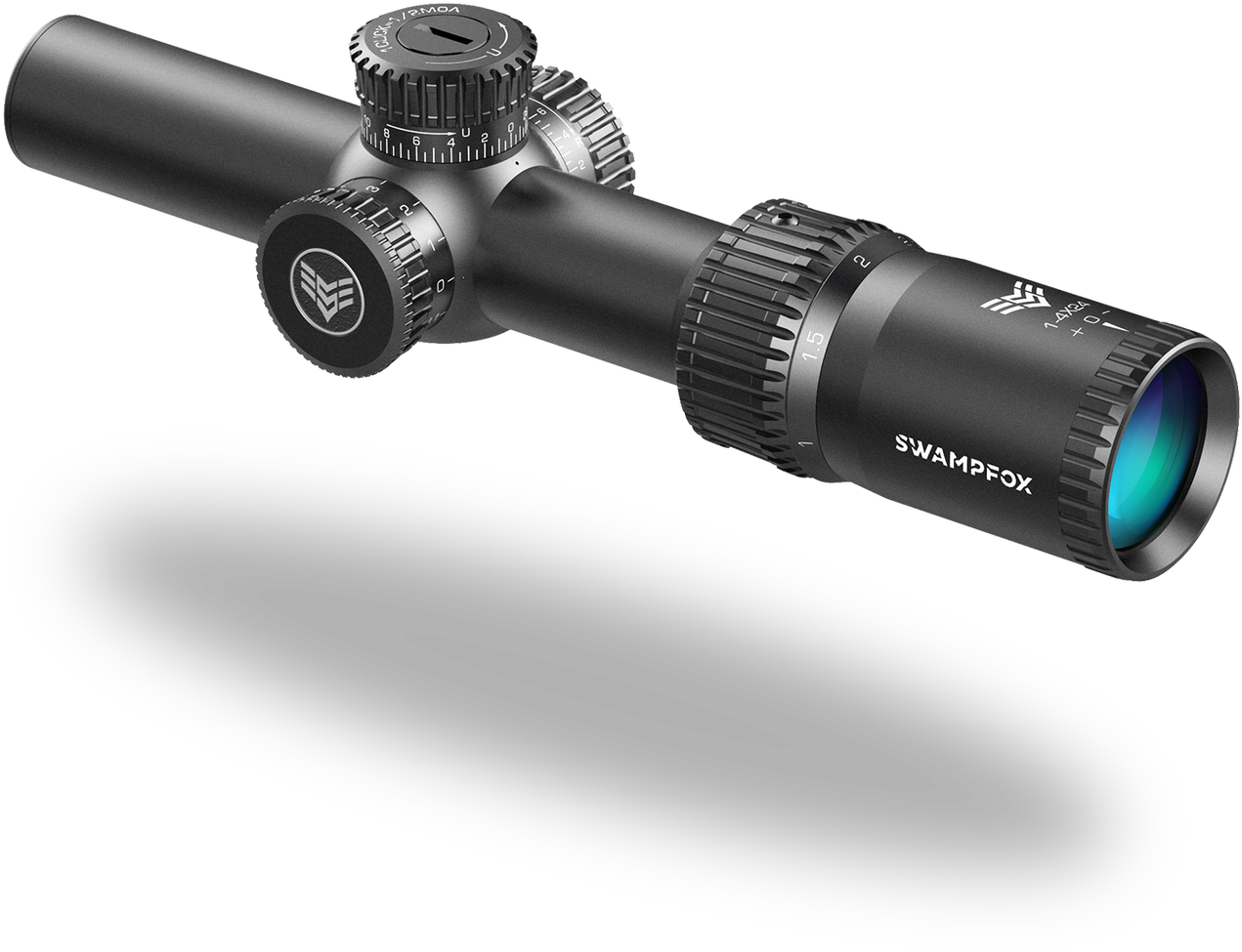 Tomahawk 1-4x24 - Telescopic Sight (1280x1280), Png Download