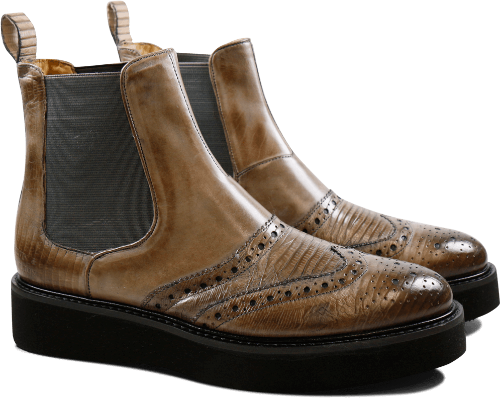 Ankle Boots Molly 5 Guana Light Grey Elastic Grey Xl - Chelsea Boot (1024x1024), Png Download