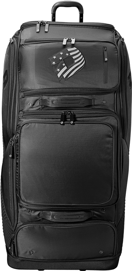 Black Demarini Special Ops Spectre Wheeled Roller Bag - Demarini Spectre Roller Bag (1000x1000), Png Download