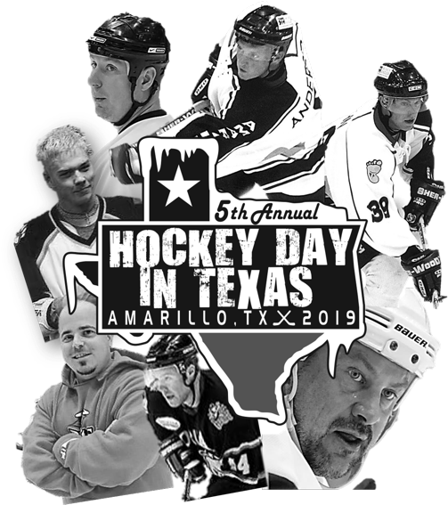 Hockey Day In Tx - Player (542x600), Png Download