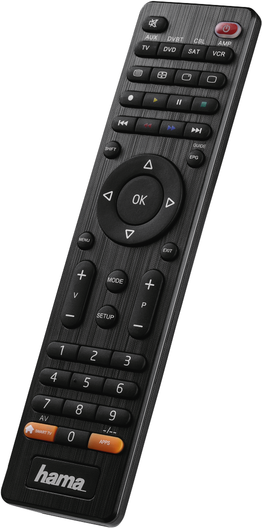 Abx2 High-res Image - Hama 8 In 1 Universal Remote Control (1100x1100), Png Download