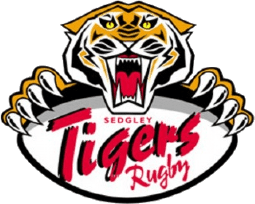 Free Png Download Sedgley Tigers Rugby Logo Png Images - Rugby Sedgley Park Tigers (850x707), Png Download